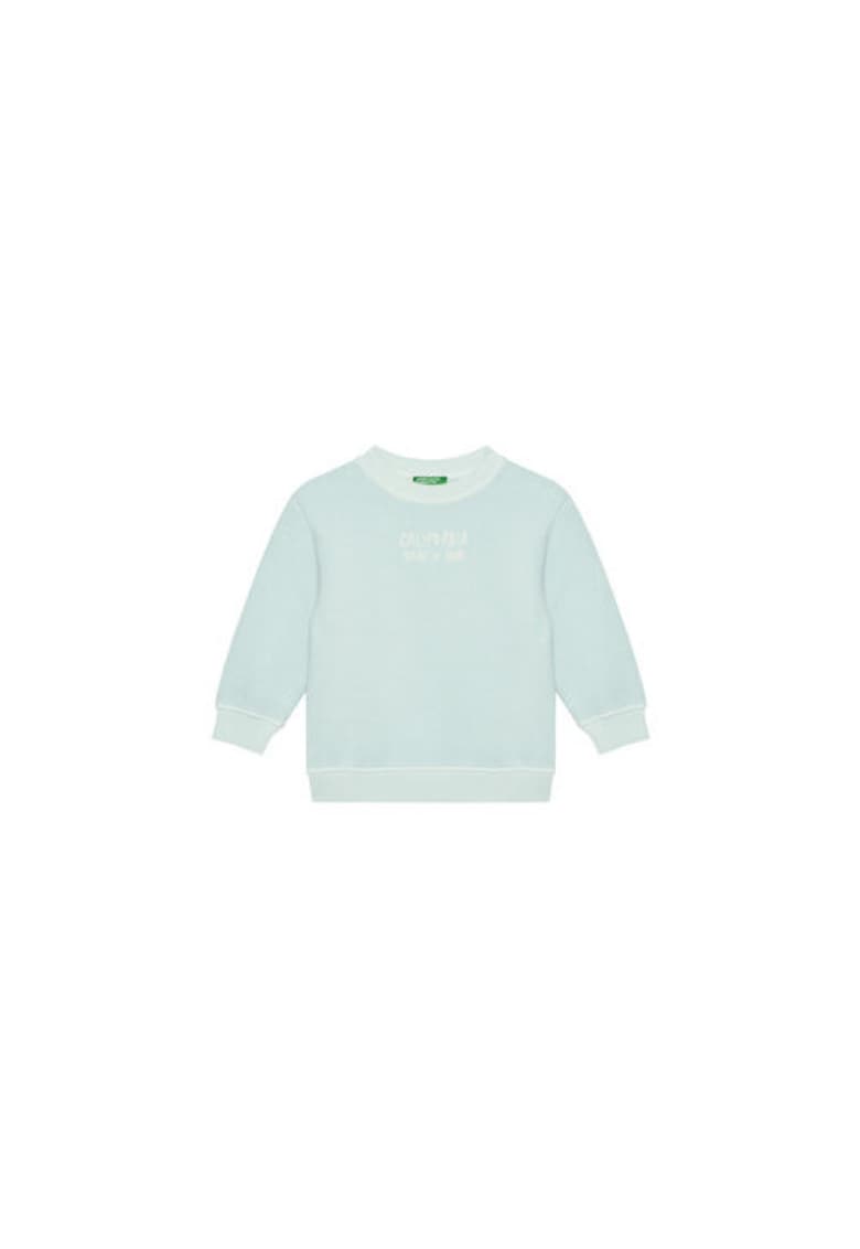 Bluza fete  3WITG10J4 - Bumbac - Albastru - Albastru
