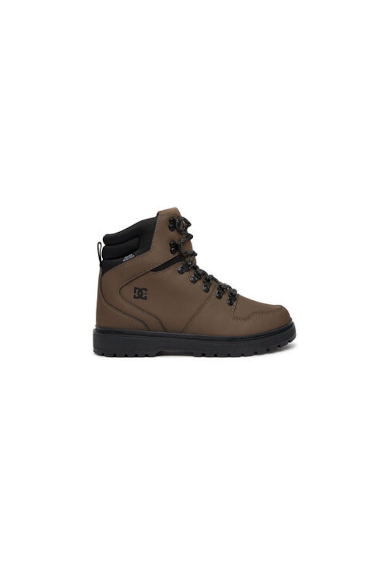 Bocanci de drumetie barbati  ADYB700045 - Piele naturala - Maro - Maro