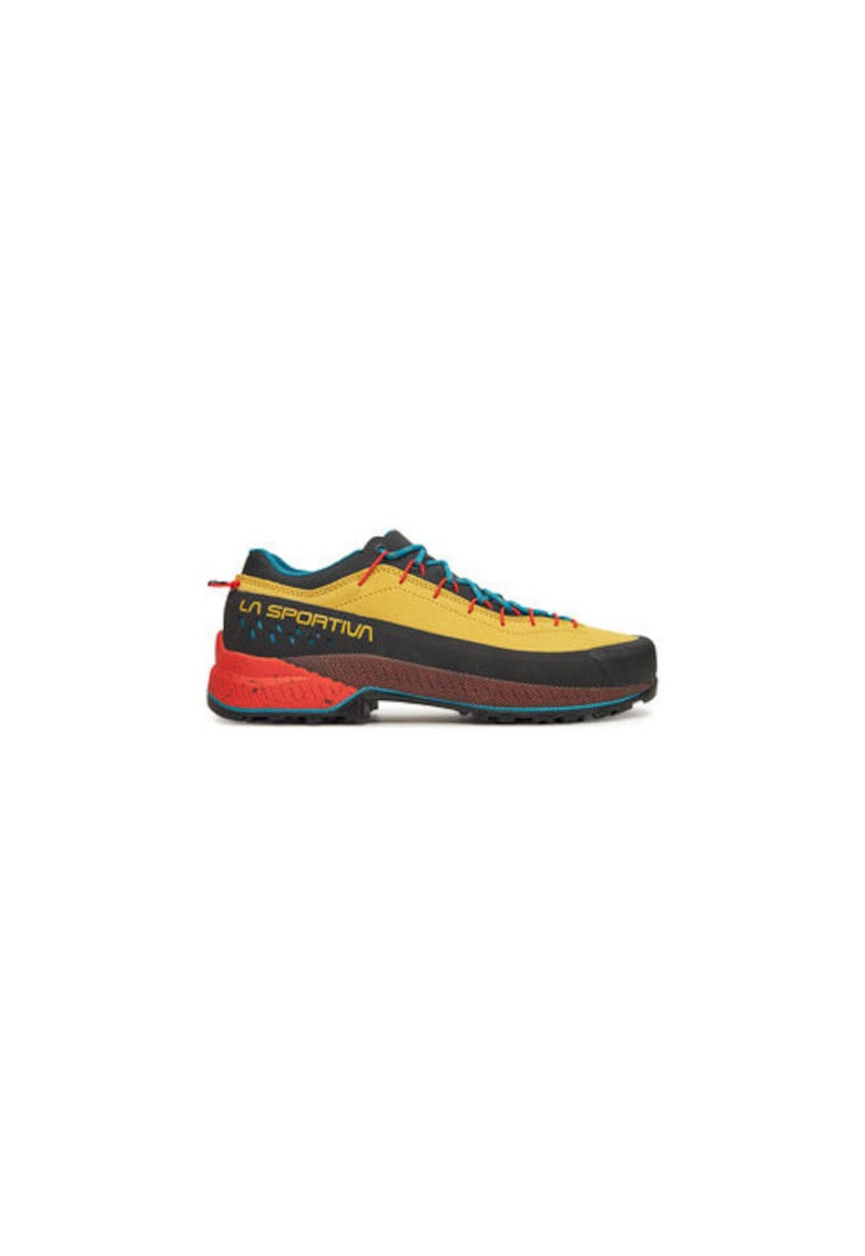 Bocanci trekking barbati  37B735614 - Piele naturala - Galben - Galben
