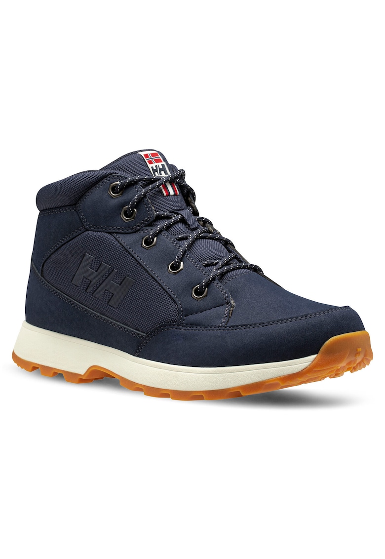 Bocanci trekking barbati  12040 - Piele naturala - Bleumarin - Bleumarin
