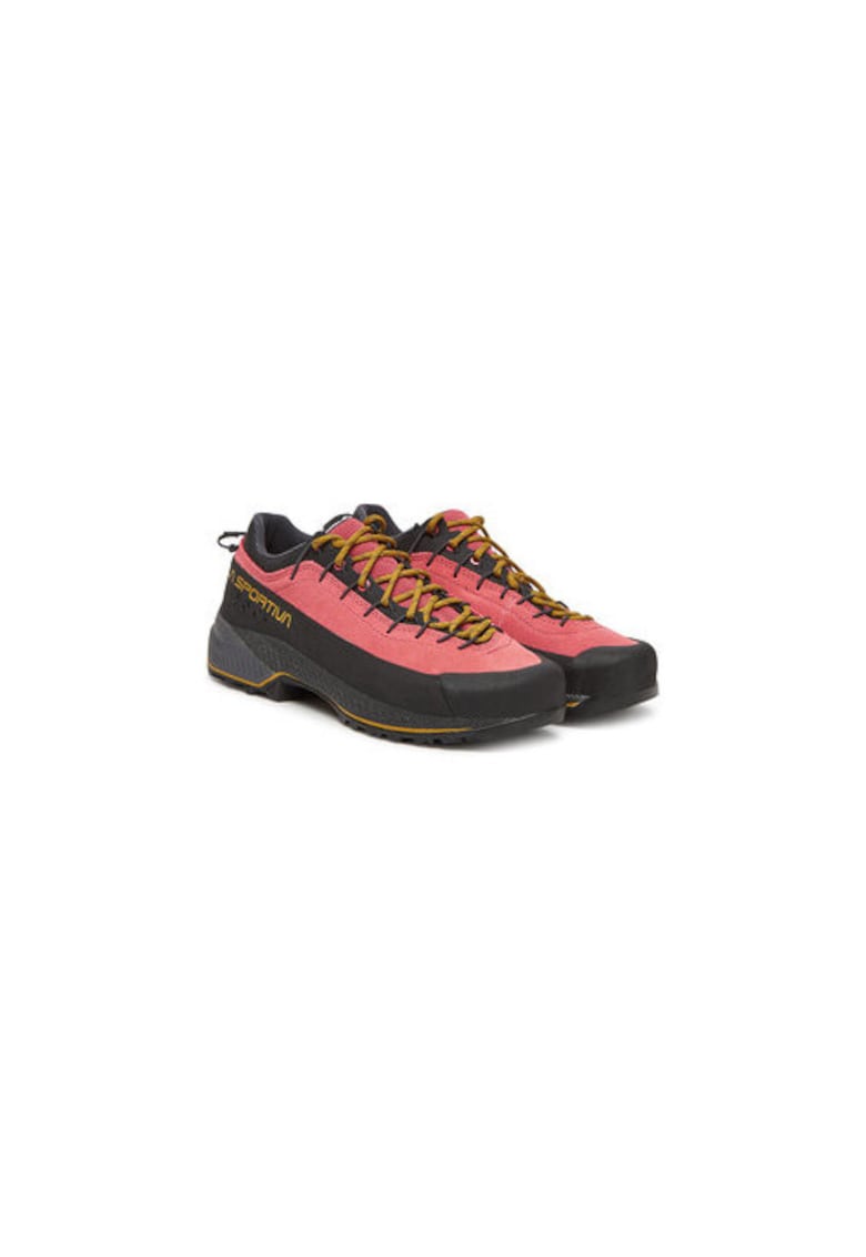 Bocanci trekking dama  37C413732 - Piele naturala - Rosu - Rosu