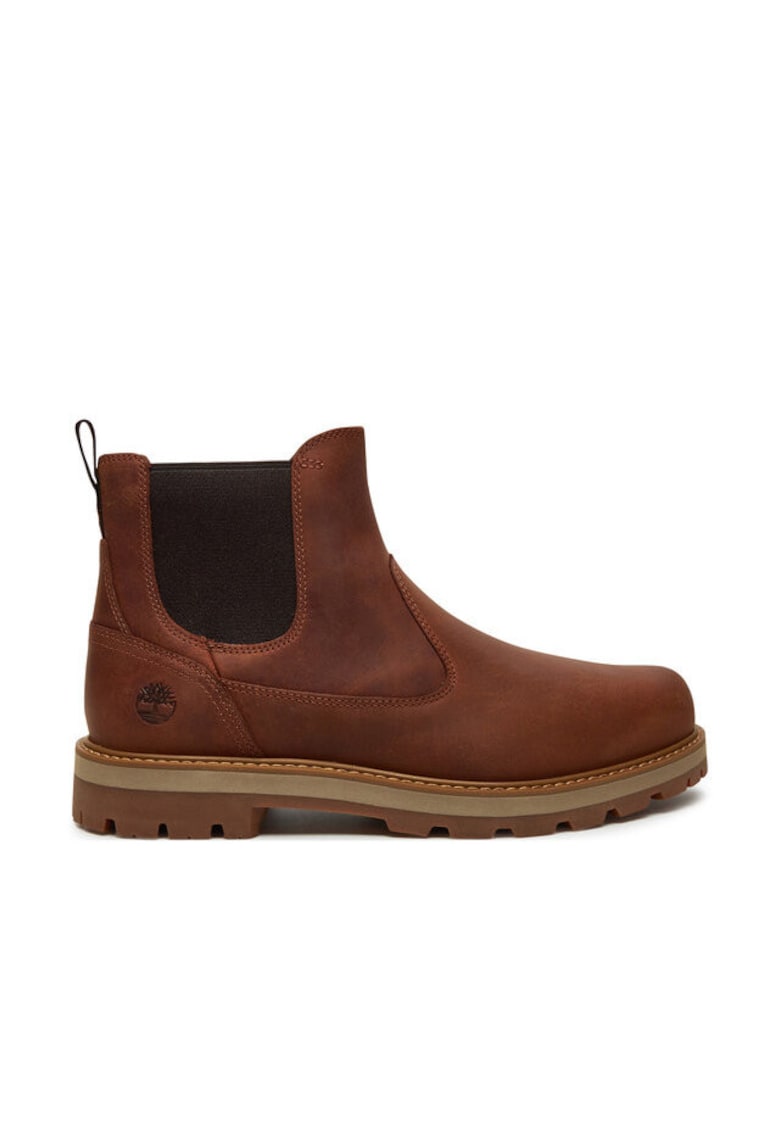 Botine cu glezna joasa barbati  TB0A6A4WEM61 - Piele naturala - Maro - Maro