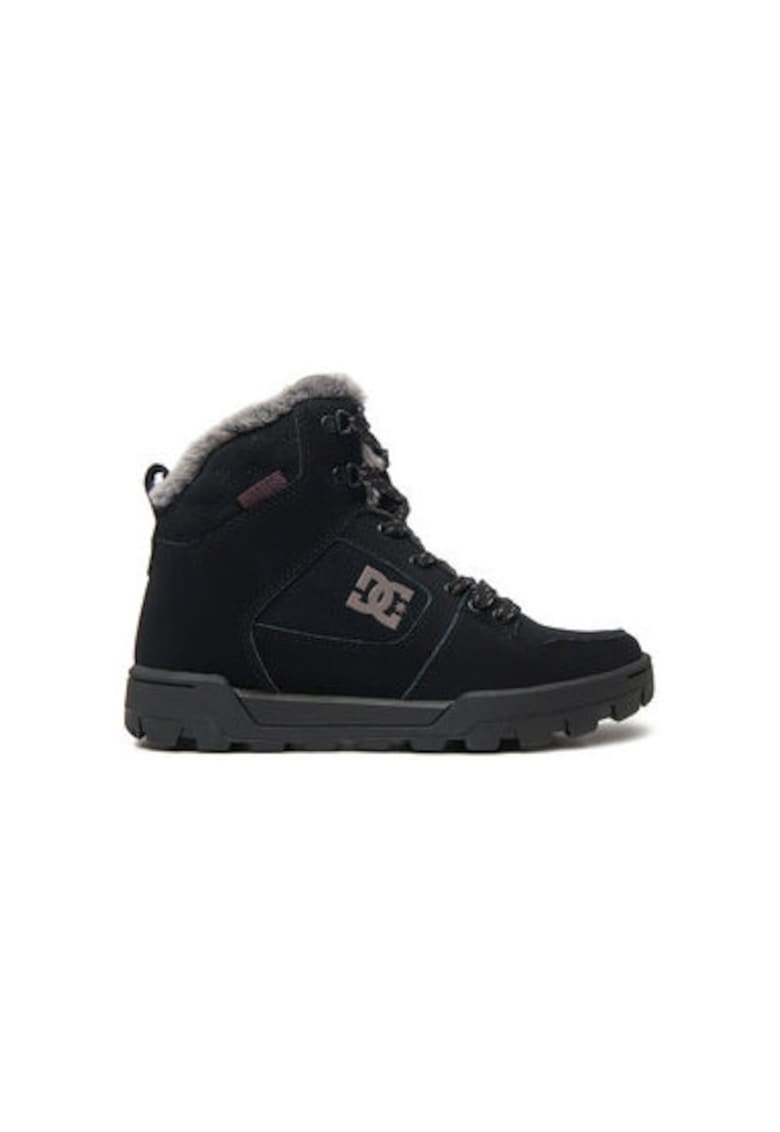 Botine dama  ADJB100012-BK2 - Piele naturala - Negru - Negru
