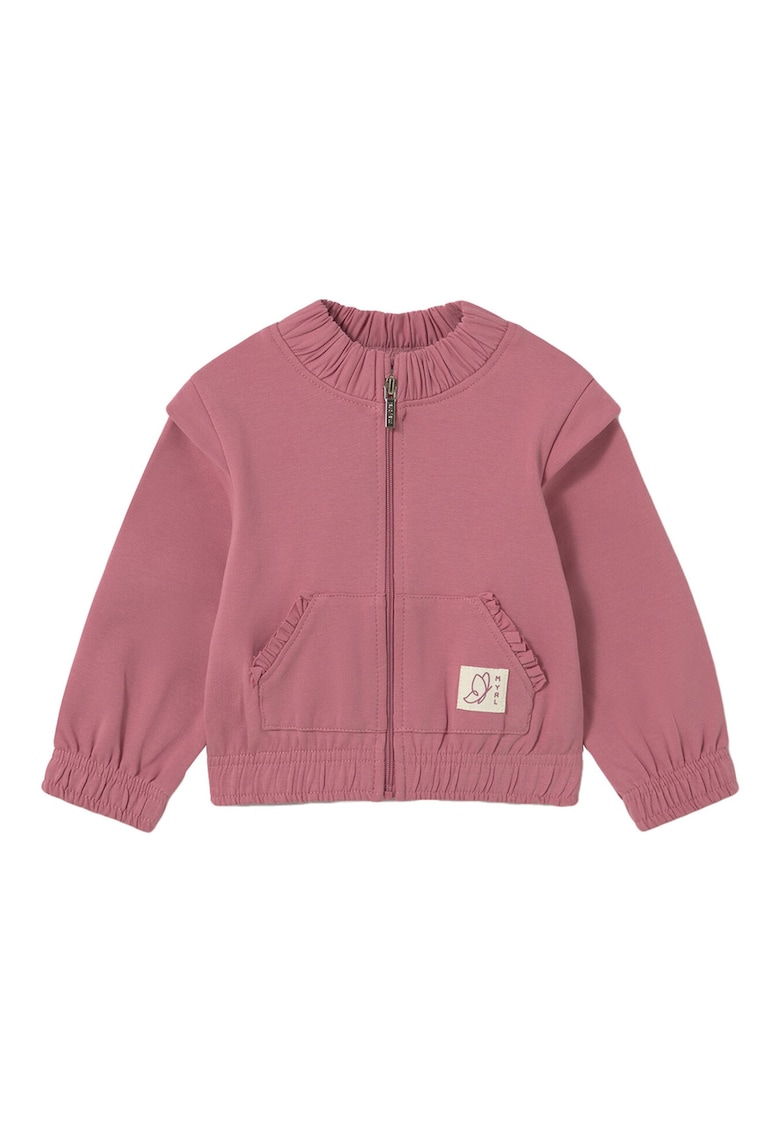 Bluza fete  1462 - Bumbac/Elastan - Roz - Roz