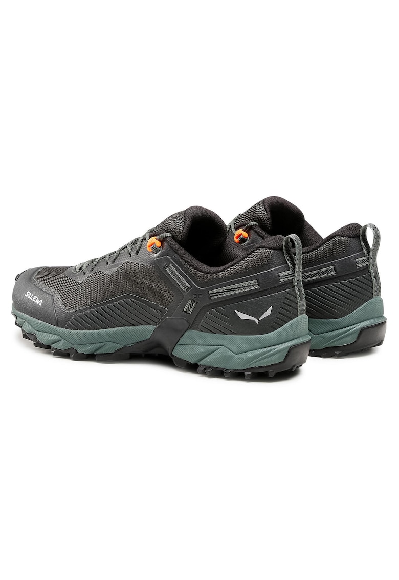 Bocanci trekking barbati  61388 - Textil - Negru/Verde - Verde/Negru