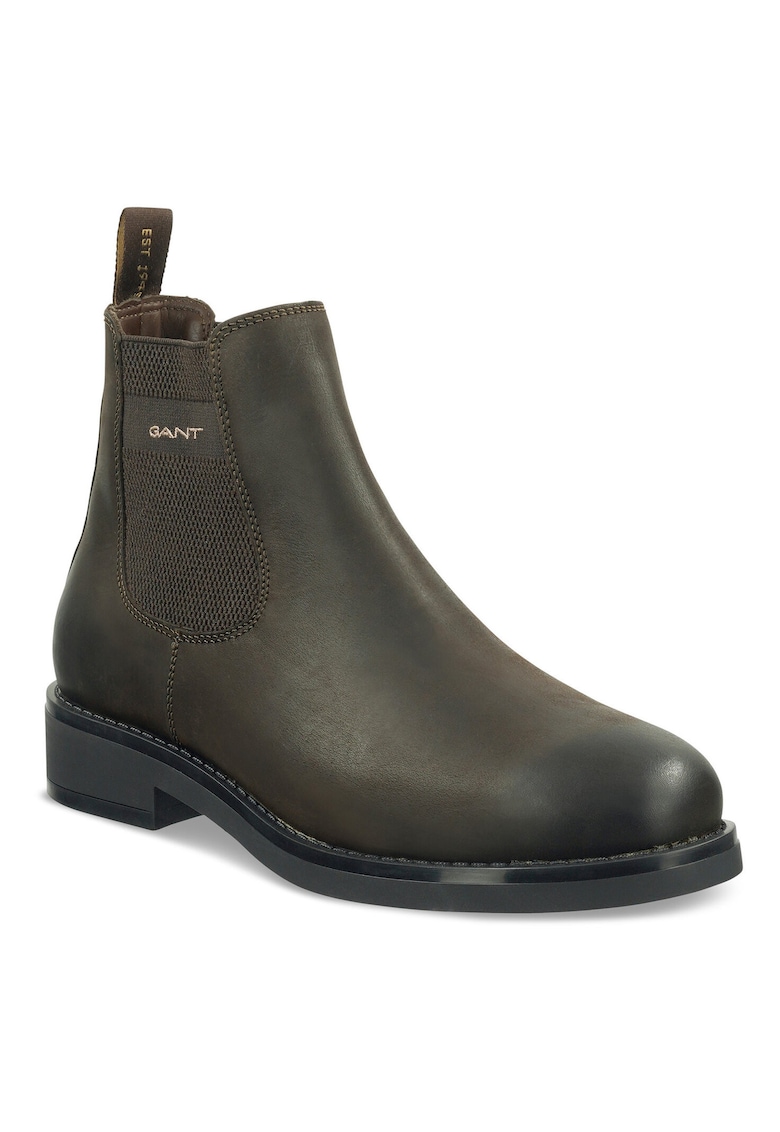 Botine cu glezna joasa barbati  29651752 - Piele naturala - Maro - Maro