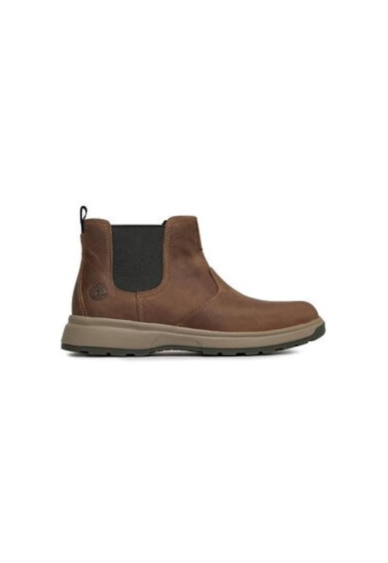 Botine barbati  TB0A5R8Z2541 - Piele naturala - Maro - Maro