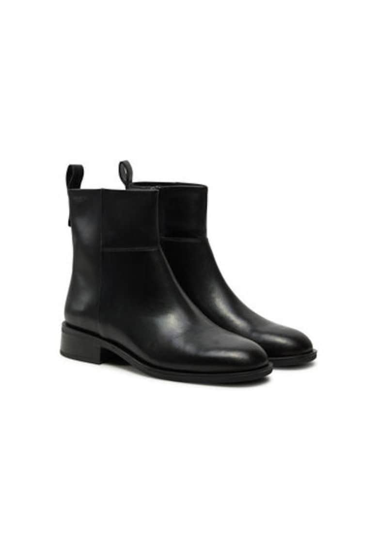 Botine dama  5835-001-20 - Piele naturala - Negru - Negru