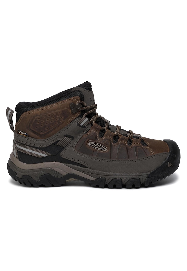 Bocanci trekking barbati  1017786 - Piele naturala - Maro/Negru - Negru/Maro