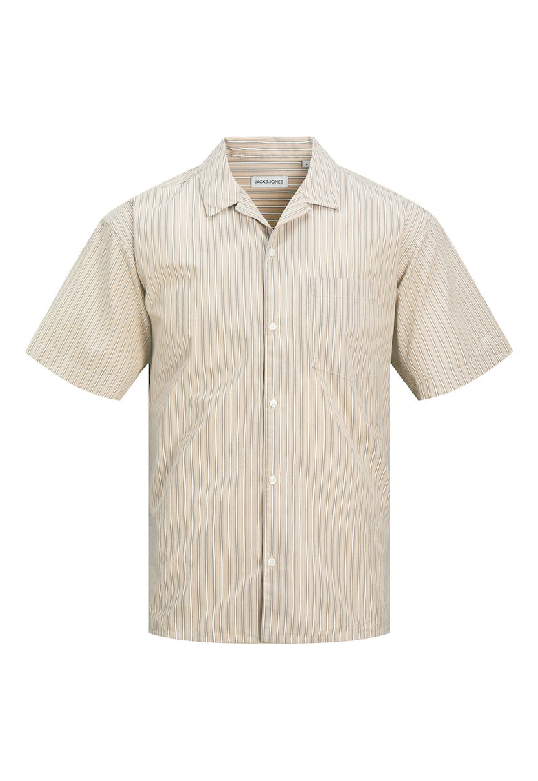 Camasa barbati Jack Jones - 12269801 - Bumbac organic/Bumbac - Bej - Bej