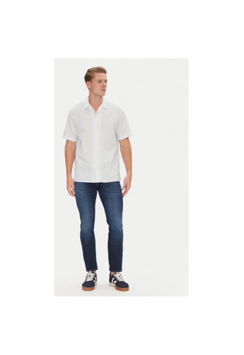 Camasa barbati Jack Jones - 12271099 - Bumbac/Poliester - Albastru deschis - Albastru deschis