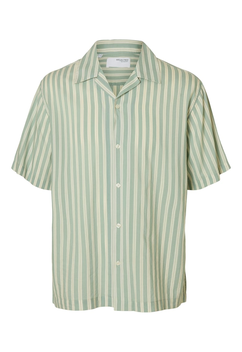 Camasa barbati  16091381 - Bumbac organic/Modal - Verde - Verde