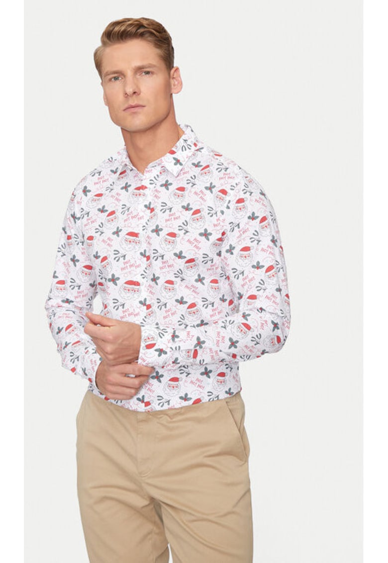 Camasa barbati -  304493577 - Poliester reciclat/Bumbac - Multicolor - Multicolor