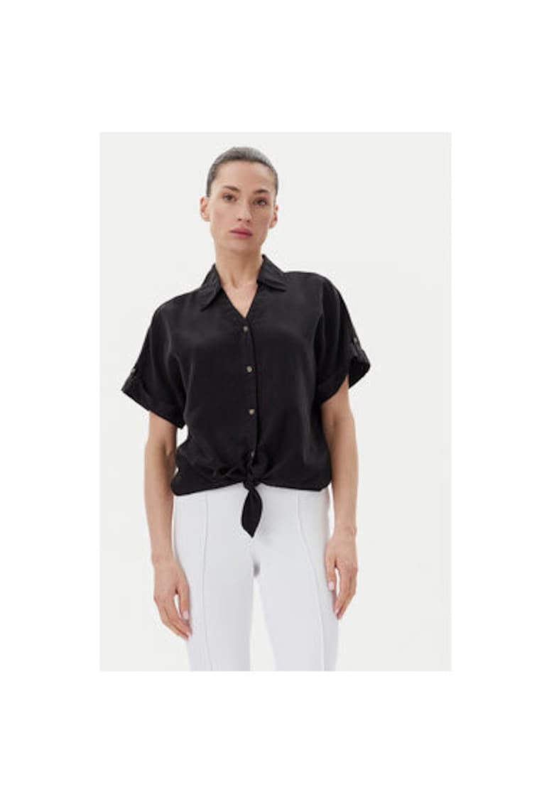 Camasa dama  10326059 - Lyocell - Negru - Negru