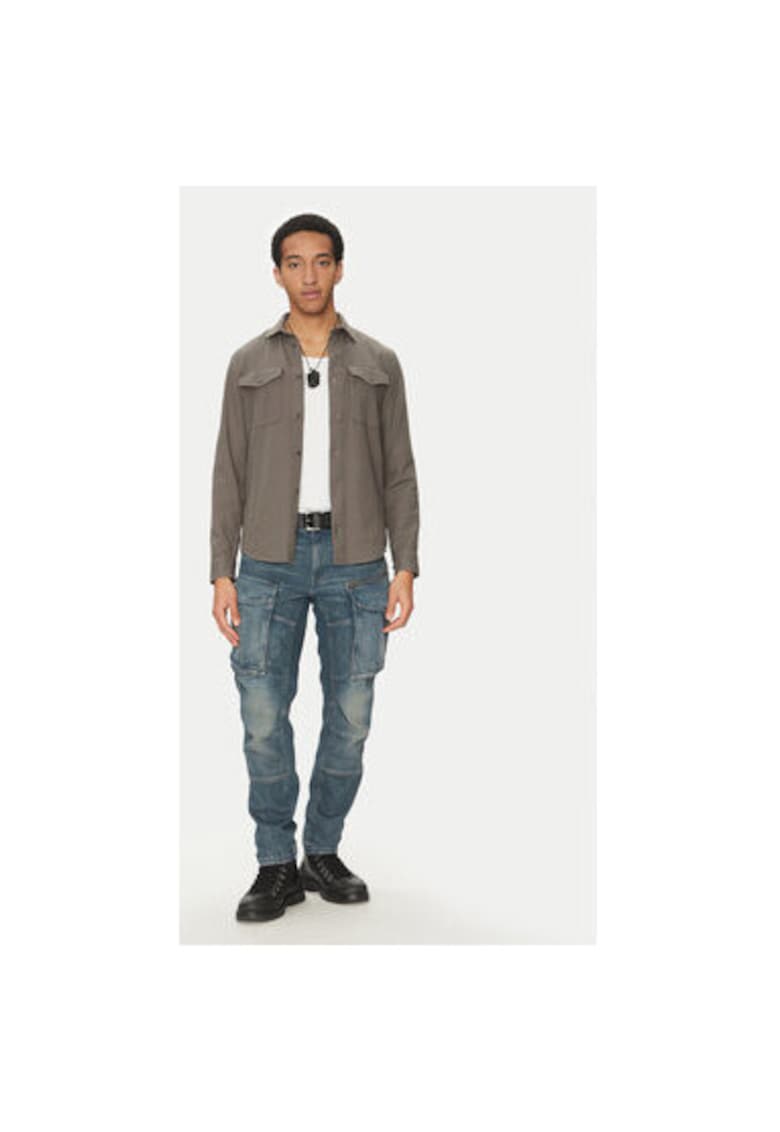 Camasa barbati G Star Raw - D24963-D454 - Bumbac/Bumbac - Gri - Gri