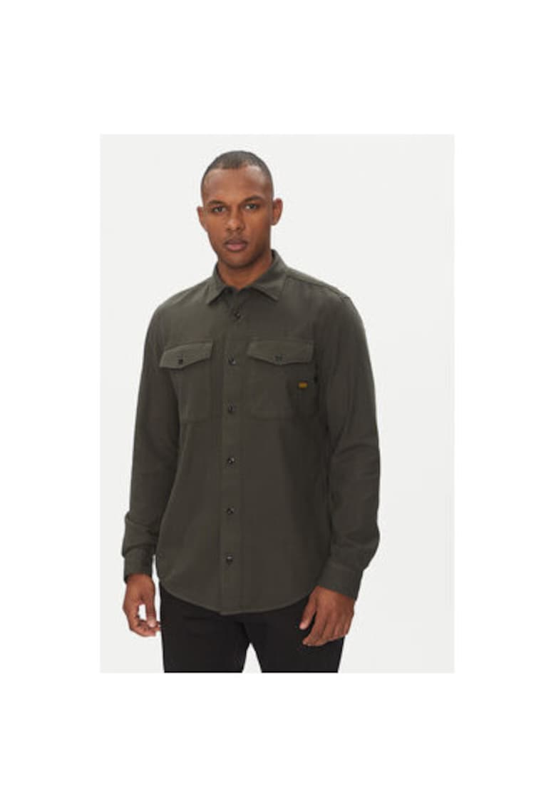Camasa barbati G Star Raw - D24963-D454-B575 - Bumbac/Bumbac - Maro - Maro