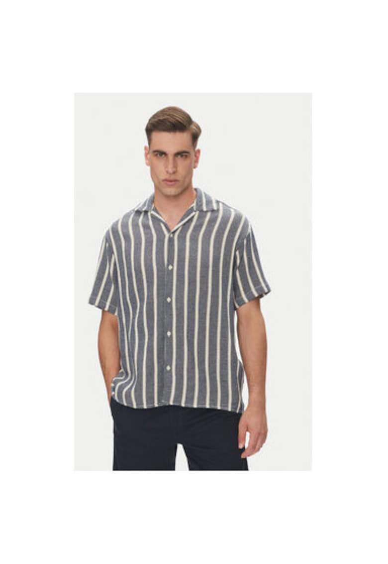 Camasa barbati Jack Jones - 12271060 - Bumbac/Bumbac organic - Bleumarin - Bleumarin