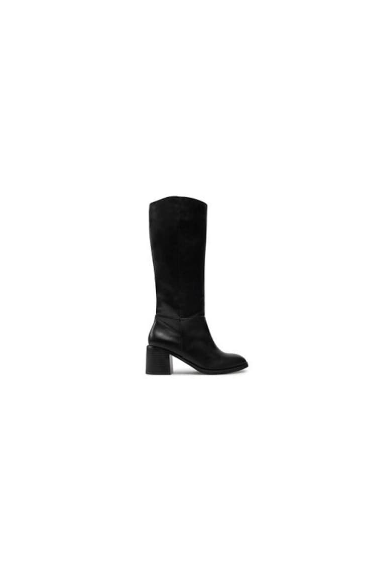 Cizme dama  304429149 - Piele ecologica - Negru - Negru