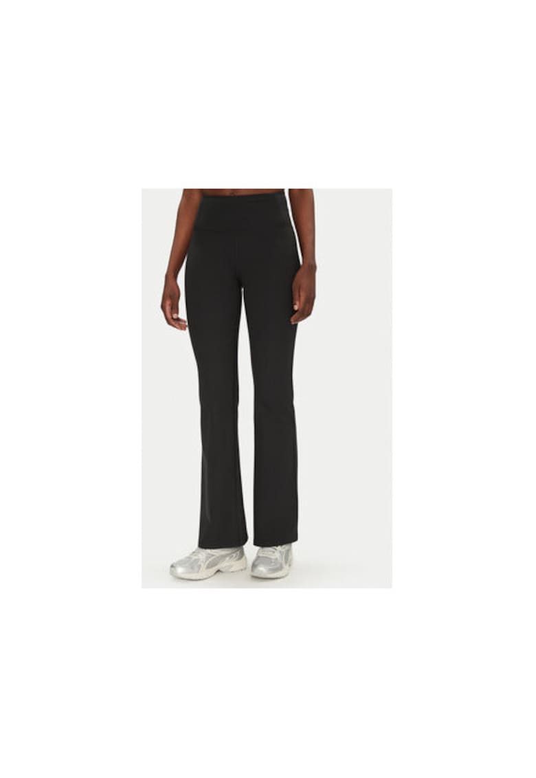 Colanti dama  4038RIB - Poliester reciclat - Negru - Negru
