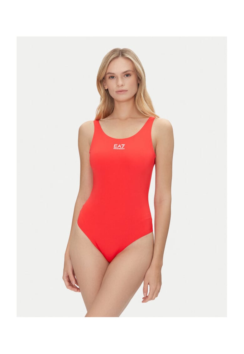 Costum de baie dama  Emporio Armani - 7W000321 AF12599 - Poliester - Rosu - Rosu