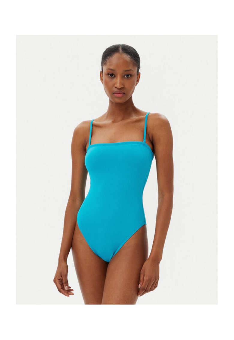 Costum de baie dama  EBJX100108 - Poliamida/Elastan - Turcoaz - Turcoaz