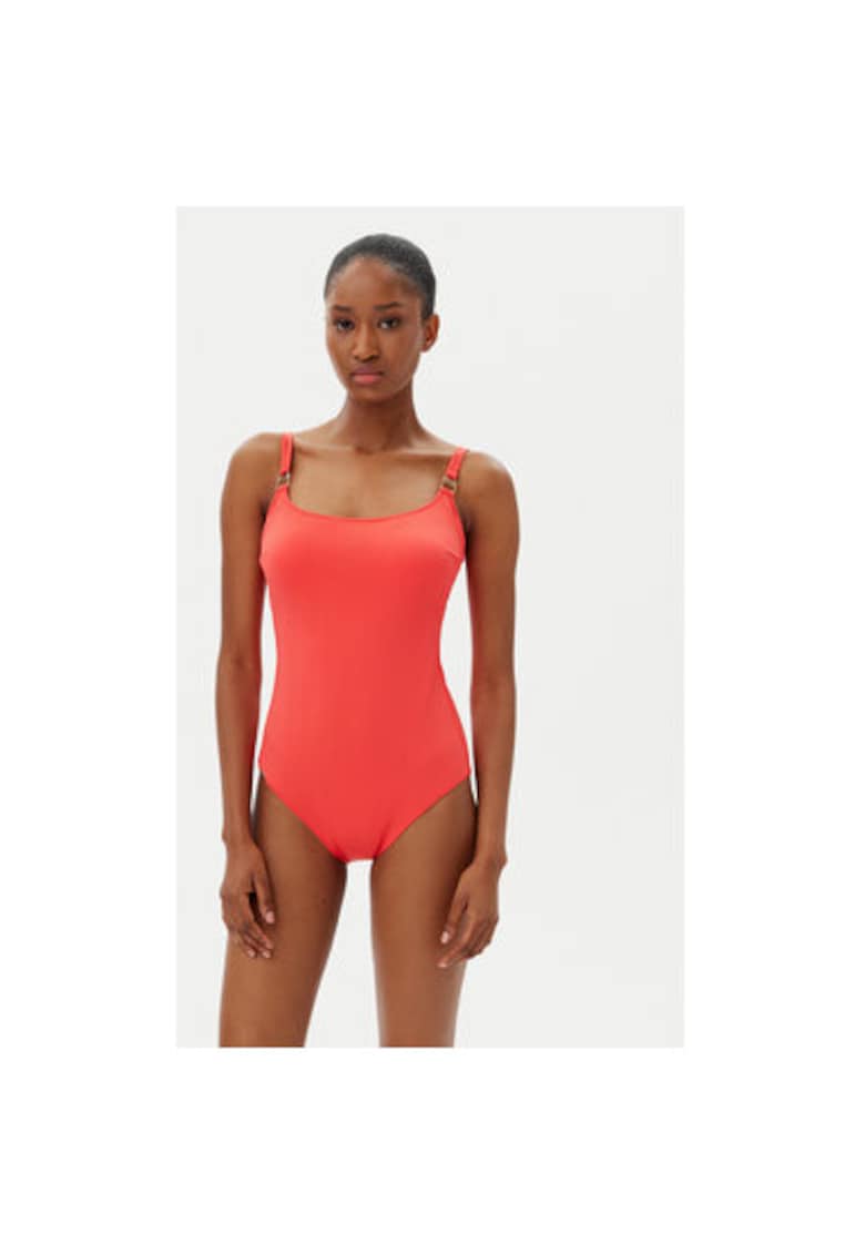 Costum de baie dama  BL458 - Corai - Rosu deschis