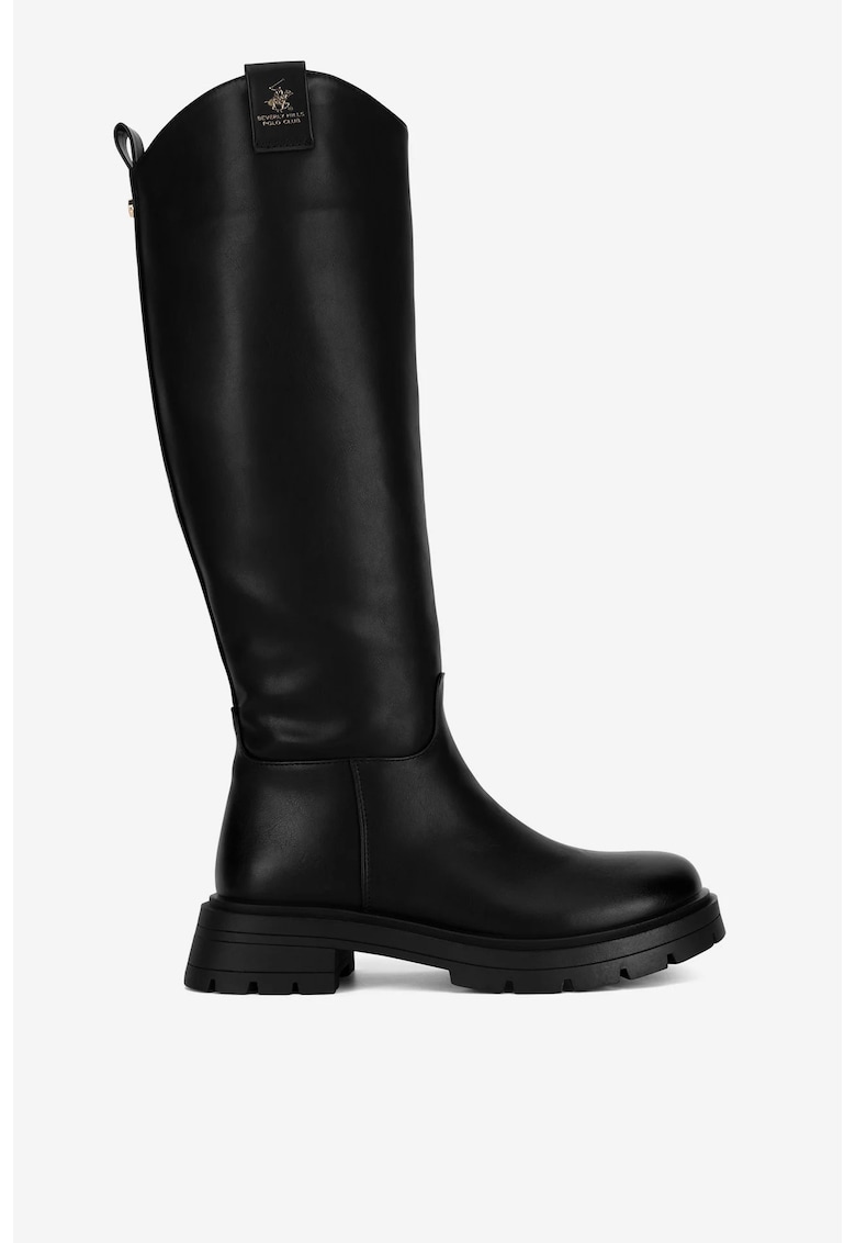 Cizme dama  5905588964971 - Sintetic - Negru - Negru
