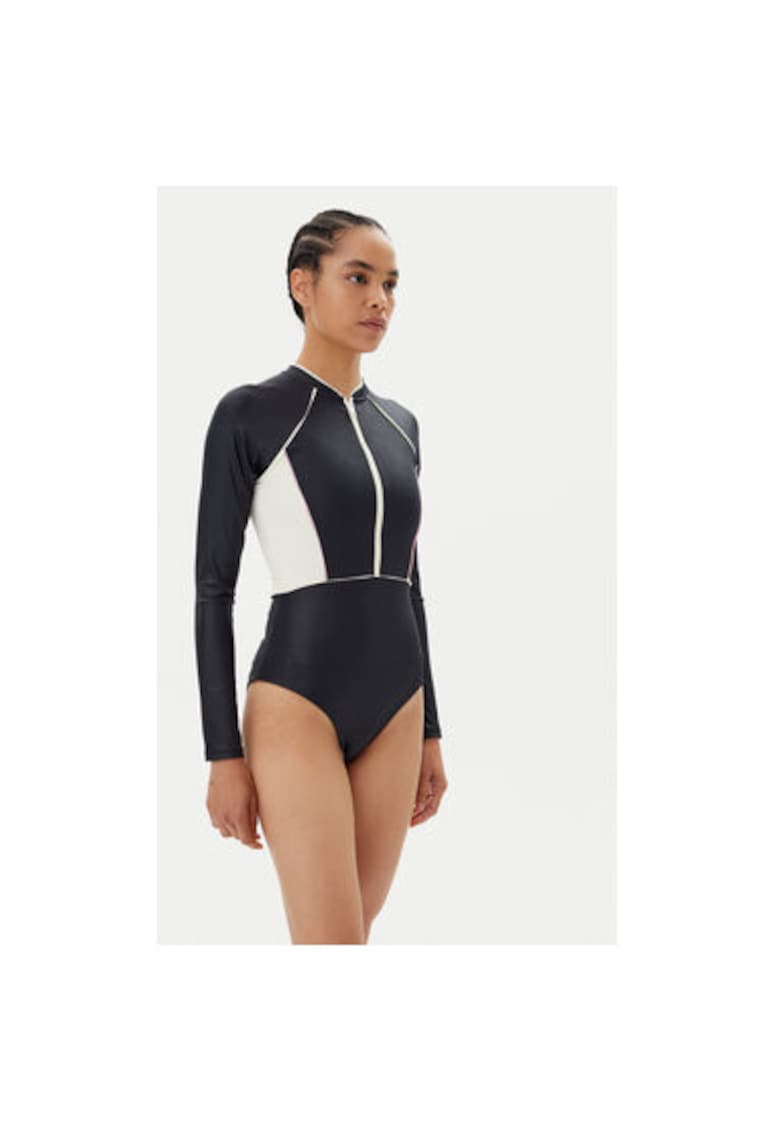 Costum de baie dama  PT3843SOB001 - Poliester reciclat/Elastan - Negru - Negru