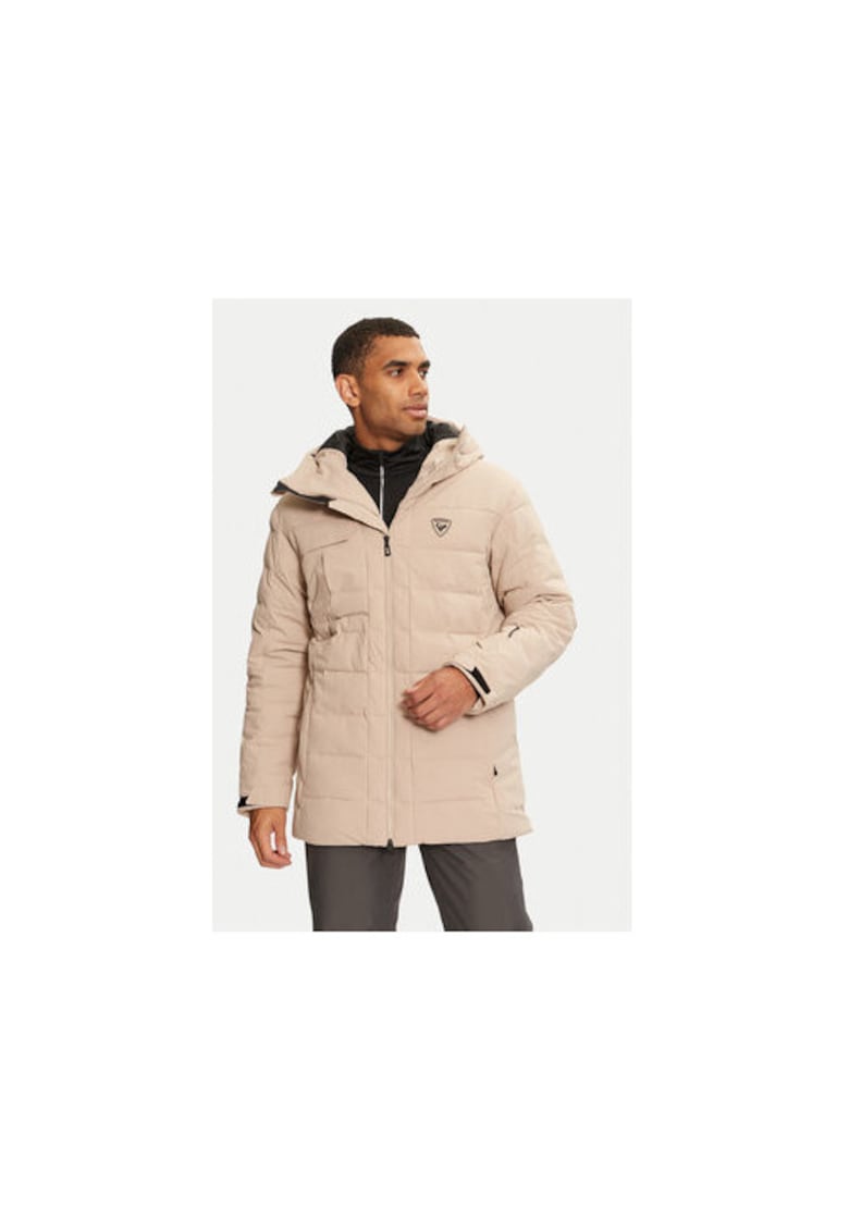 Geaca ski barbati -  304735295 - Poliester - Bej - Bej