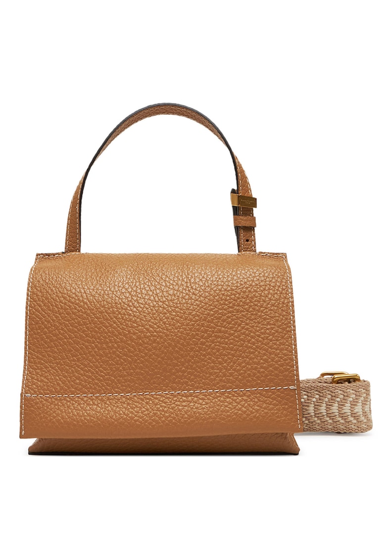 Geanta dama  BS 11335 TKL-NAETN - Piele naturala - Maro