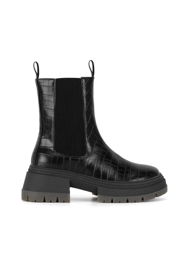 Ghete dama  5905588966418 - Sintetic - Negru - Negru