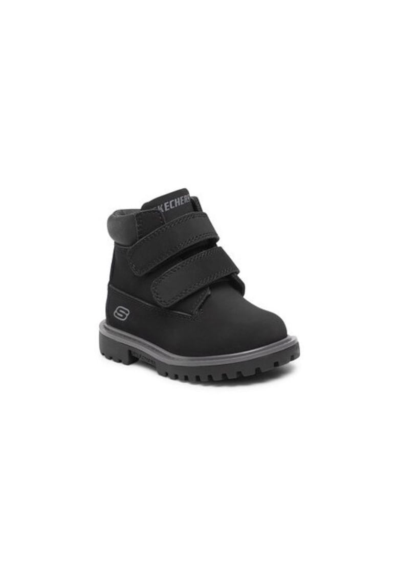 Oferte la Ghete baieti  302635047 - Piele ecologica - Negru - Negru