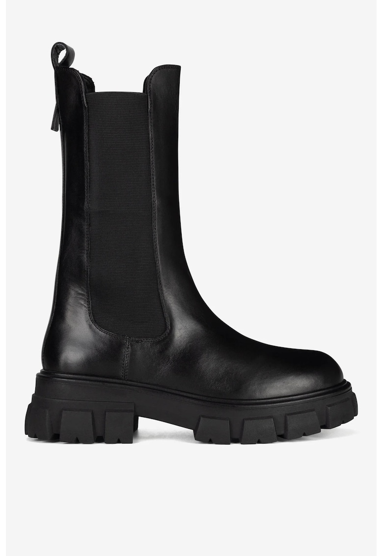 Ghete dama  5905588817734 - Piele naturala - Negru - Negru