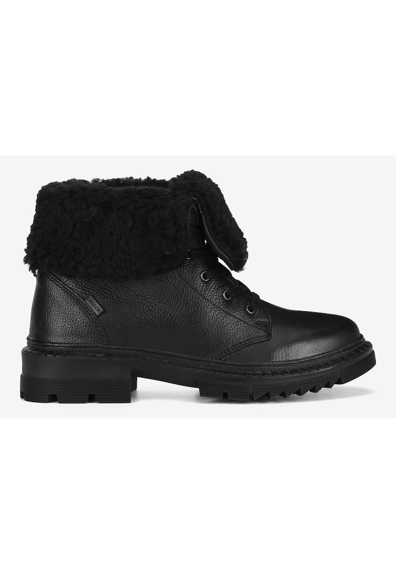 Ghete fete  5905588884712 - Piele naturala - Negru - Negru