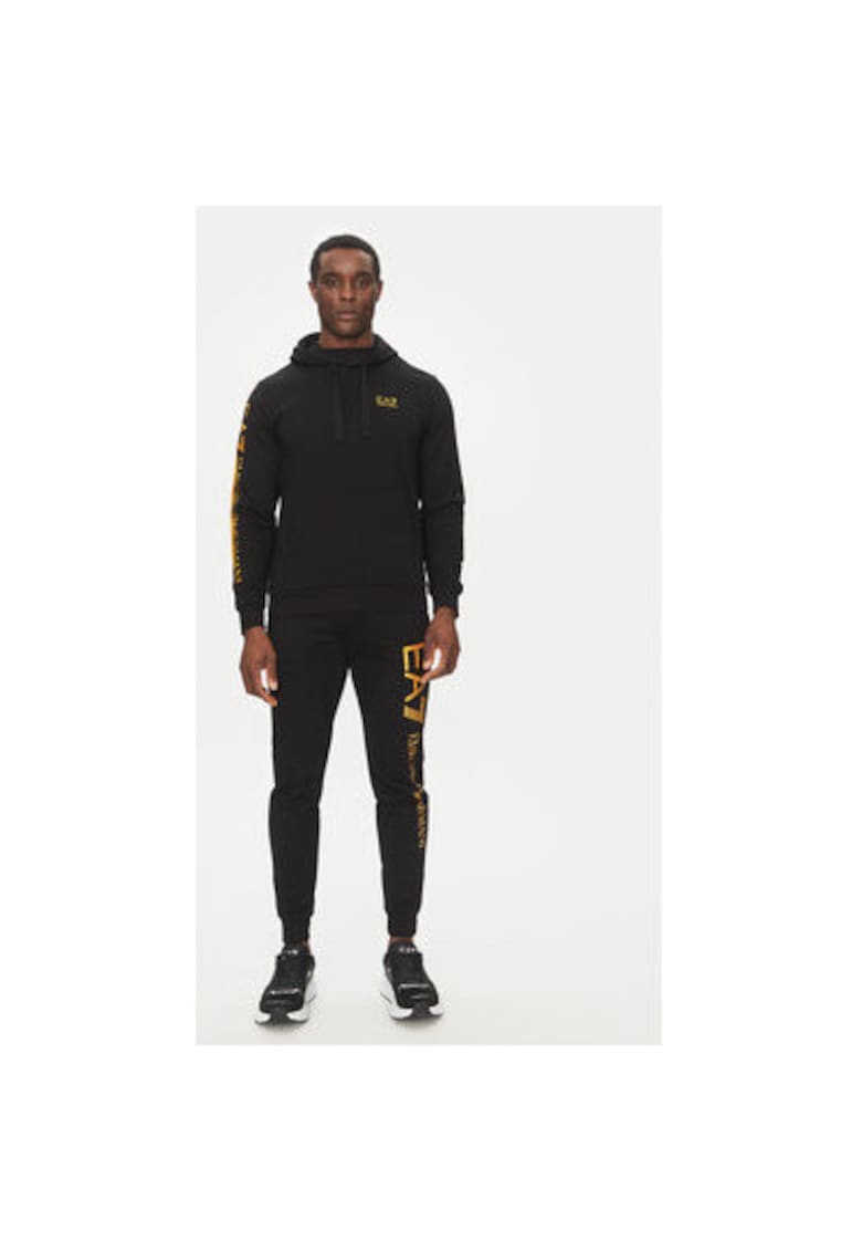 Hanorc barbati  Emporio Armani - Bumbac - Negru - Negru