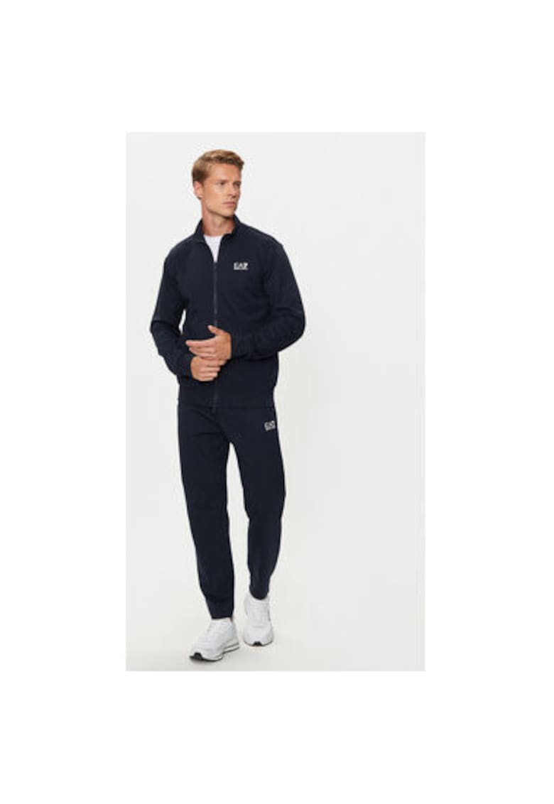 Hanorc barbati  Emporio Armani - 8NPM31 PJVRZ - Bumbac - Bleumarin - Bleumarin