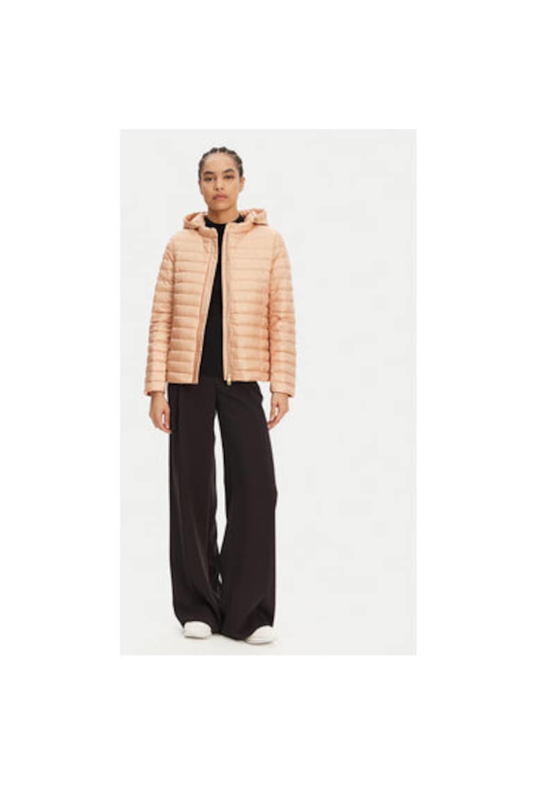 Jacheta dama  W5525A-T3146 - Poliamida - Corai - Coral