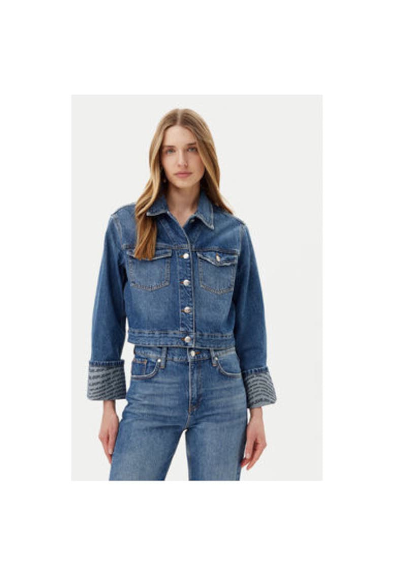 Jacheta de blugi dama Joop Jeans - 10019647 30046665 - Bumbac - Albastru - Albastru