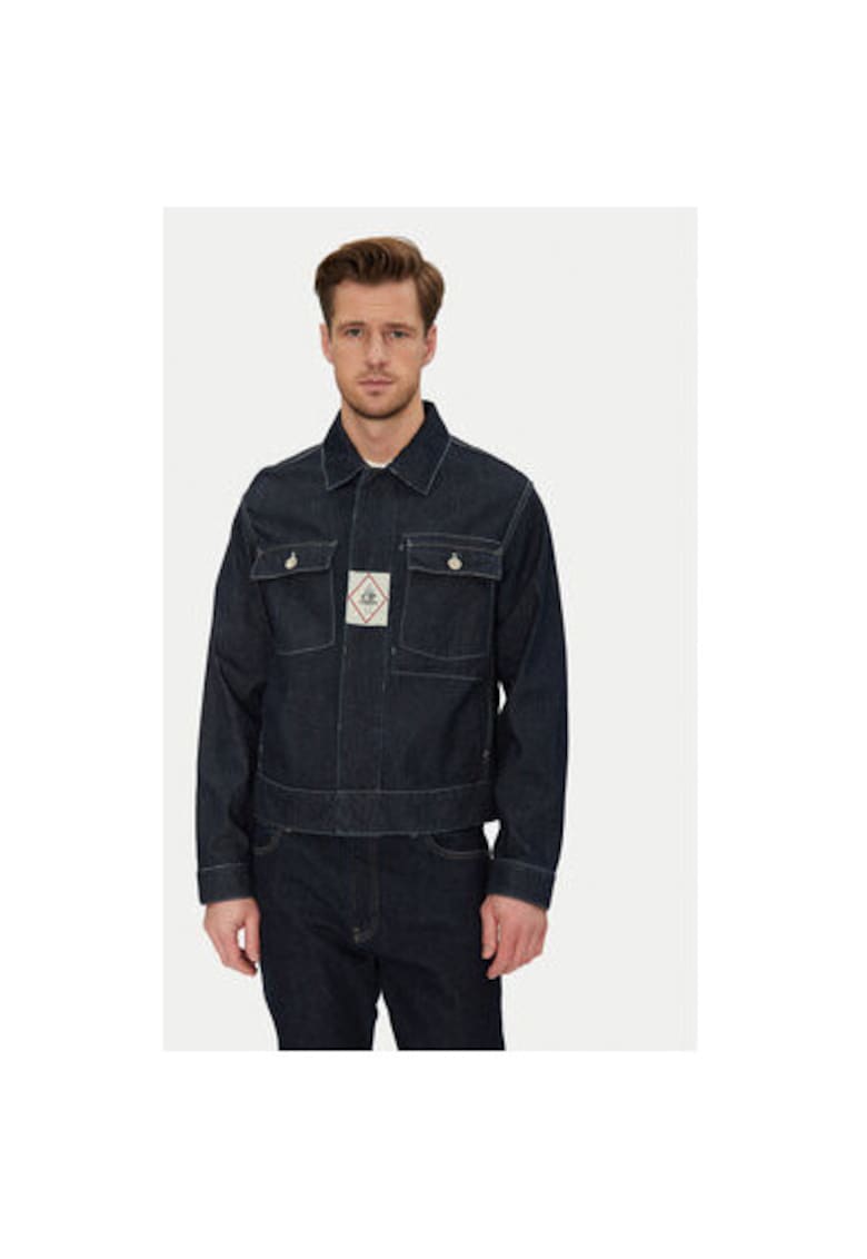 Jacheta de blugi barbati C P Company - 18CMOW188A110295W - Bumbac - Albastru - Albastru