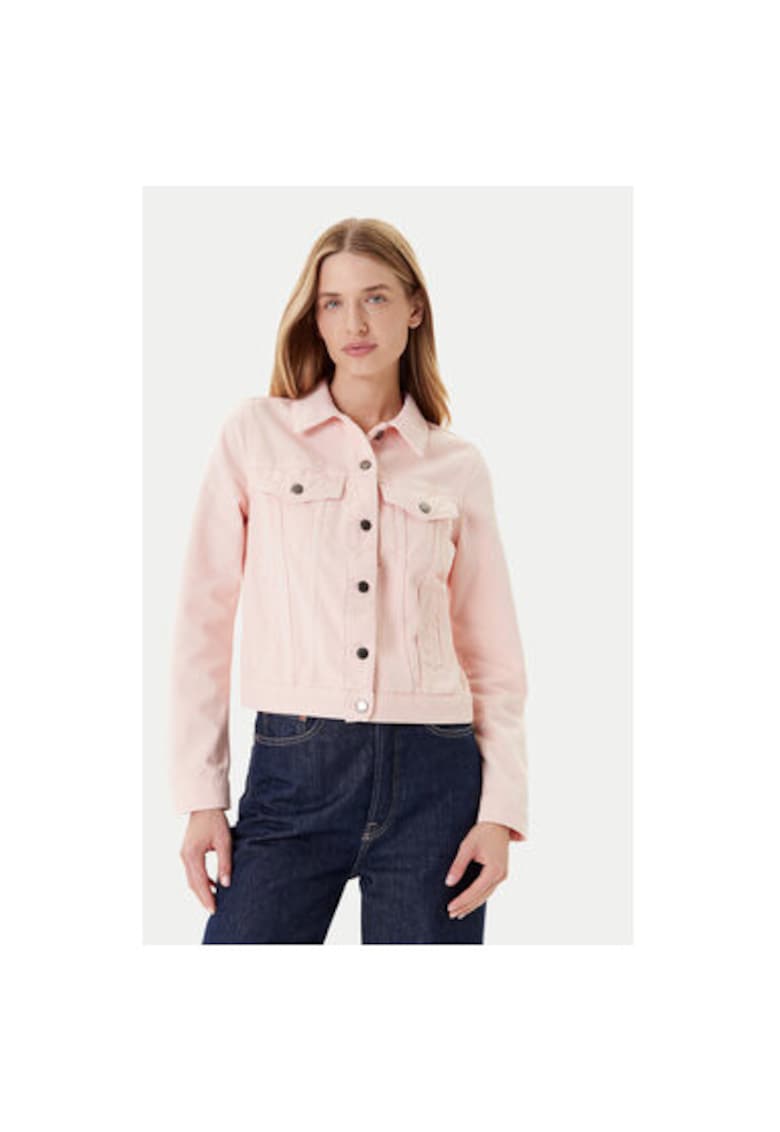 Jacheta de blugi dama  2RZVDN00N - Bumbac - Roz - Roz