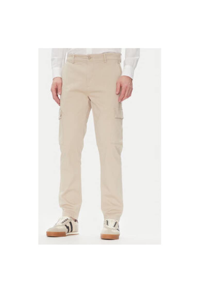 Pantaloni barbati  PM211907 - Bumbac - Bej - Bej