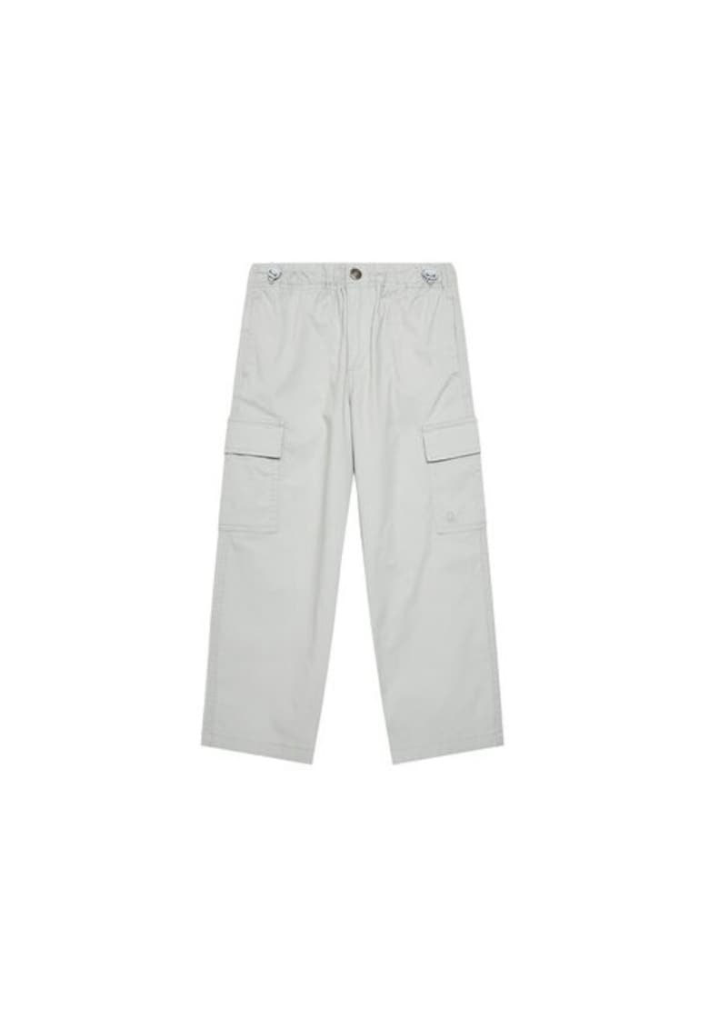 Pantaloni baieti  4L2VCF04I - Bumbac - Gri - Gri