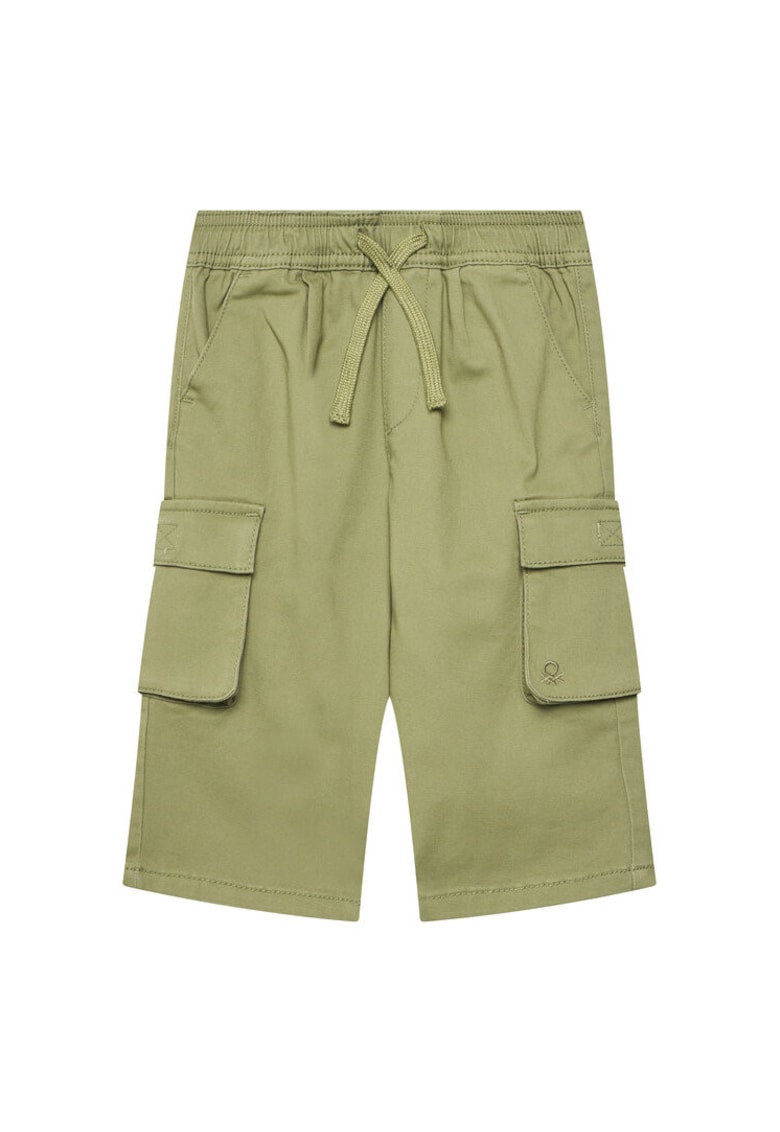 Pantaloni baieti  4TCGGF02B - Bumbac - Verde - Verde