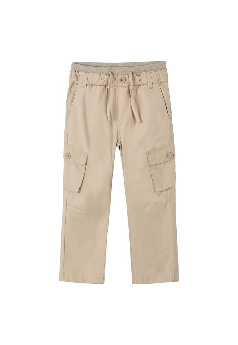 Pantaloni baieti  3571 - Bumbac/Poliester - Bej - Bej