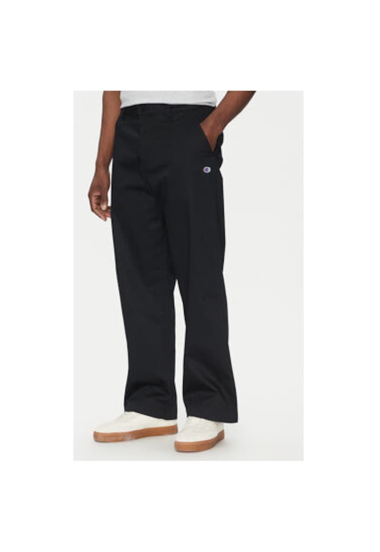 Pantaloni barbati  220715 - Bumbac/Poliester - Negru - Negru