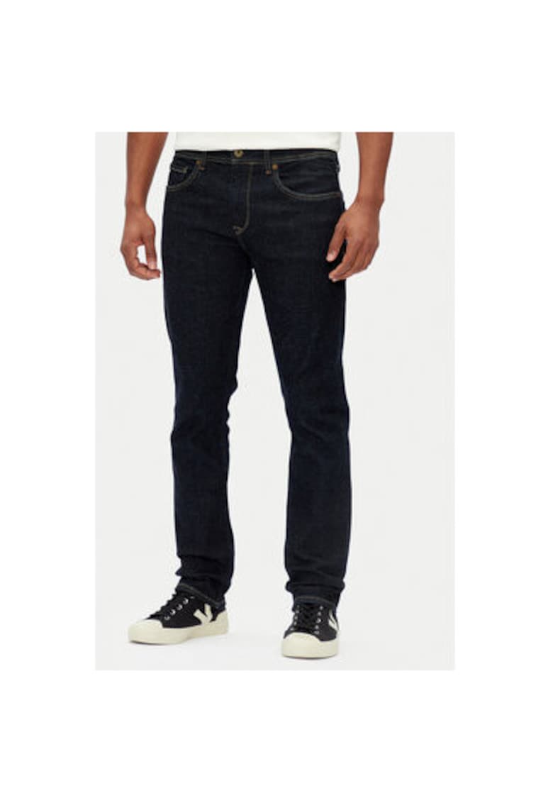 Pantaloni barbati  PM207393AB1 - Bumbac/Elastan - Albastru - Albastru