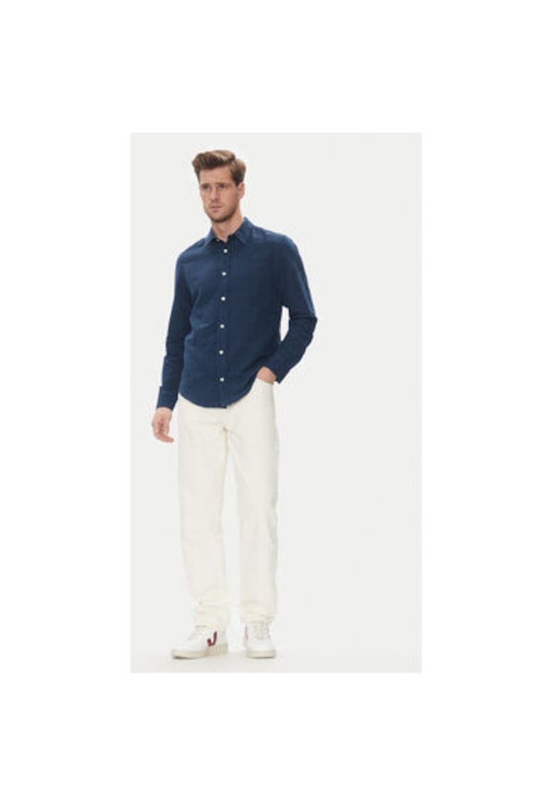 Pantaloni barbati  112364188 - Bumbac - Alb - Alb