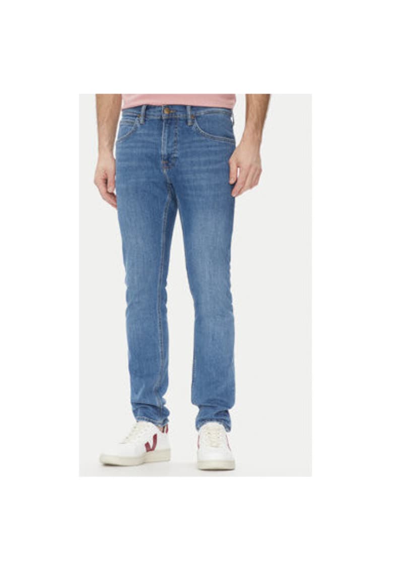 Pantaloni barbati  112363975 - Bumbac - Albastru - Albastru