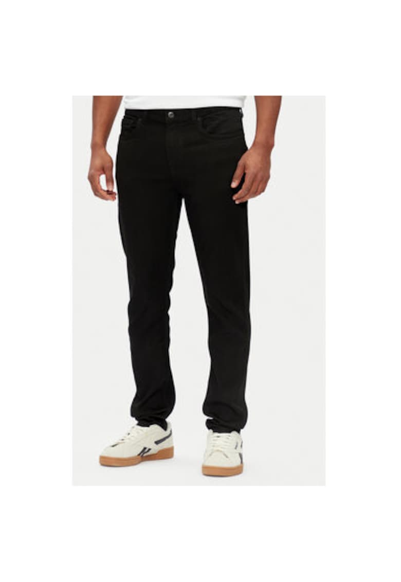 Pantaloni barbati  PM207388XM9 - Viscoza/Poliester - Negru - Negru