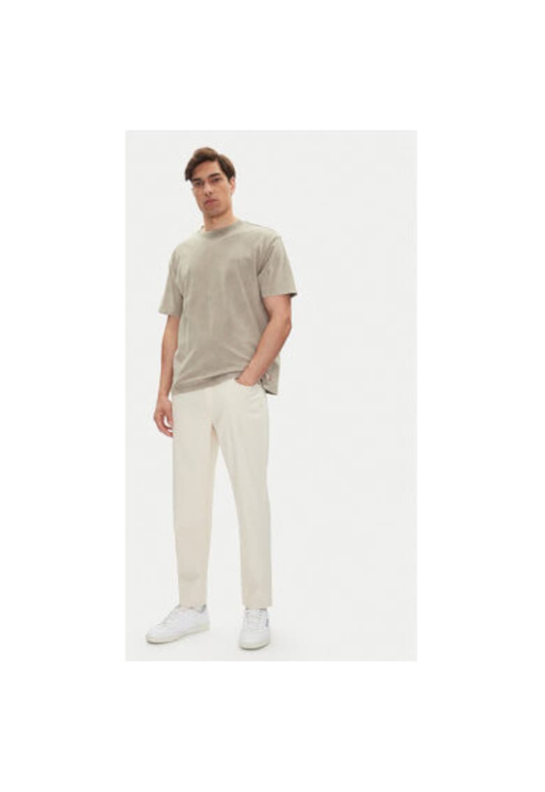 Pantaloni barbati  1016435 - Bumbac - Ecru - Ecru
